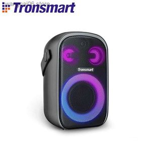 Mobiele telefoonluidsprekers Tronsmart Halo 100 Bluetooth-luidspreker 60W draagbare luidspreker met 3-weg geluidssysteem Dubbele audiomodi App-bediening voor feest T231026