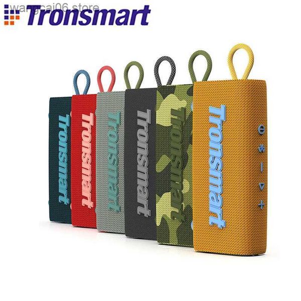 Altavoces para teléfonos móviles Tronsmart Trip Altavoz Bluetooth 5.3 Altavoz portátil de doble controlador sin retraso con 20 horas de reproducción IPX7 resistente al agua para exteriores T231026