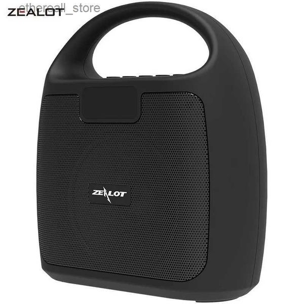 Haut-parleurs de téléphone portable ZEALOT S42 20W 3000mAh SoundBox Touch rose haut-parleur Bluetooth haut-parleurs portables sans fil boîte de son stéréo avec micro AUX TF Q231117