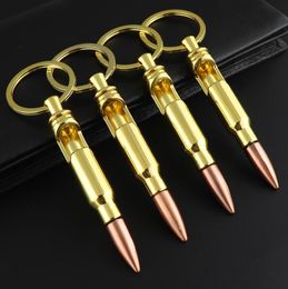 Mobiele telefoonbanden bierflesopener Keychain Bullet Shell Shape Key Ring Tool voor bruiloft Verjaardagsdag DHL gratis