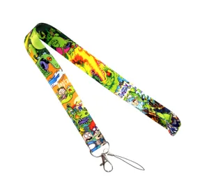 Mobiele telefoonriemen Charms 10st Cartoon Lanyard ID Badge Houder Sleutels Mobiele telefoon Hals ID voor autosleutel ID-kaart Hanger Jongen Meisje Geschenken Groothandel 2023 # 134