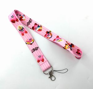 Sangles de téléphone portable Charms 20pcs Cartoon Game Neck Lanyard Mobile Porte-clés ID Titulaires Badge Chaînes Bijoux Accessoires en gros Nouveau pour fille garçon # 35