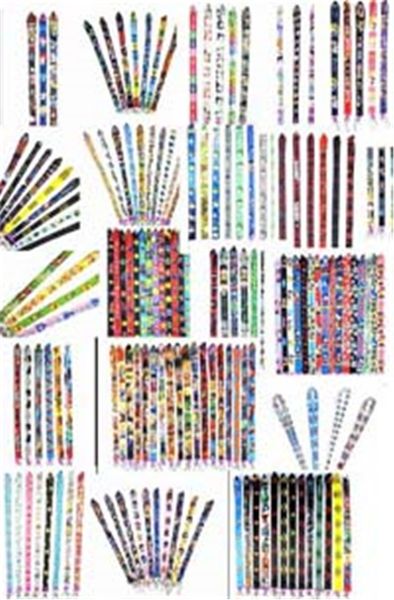 Sangles de téléphone portable Charms 50pcs mix bande dessinée Chaîne Cou Sangle Clés Mobile Lanyard ID Porte-Badge Corde Anime Porte-clés Partie Bons Cadeaux pour garçon fille 2022 # 00111