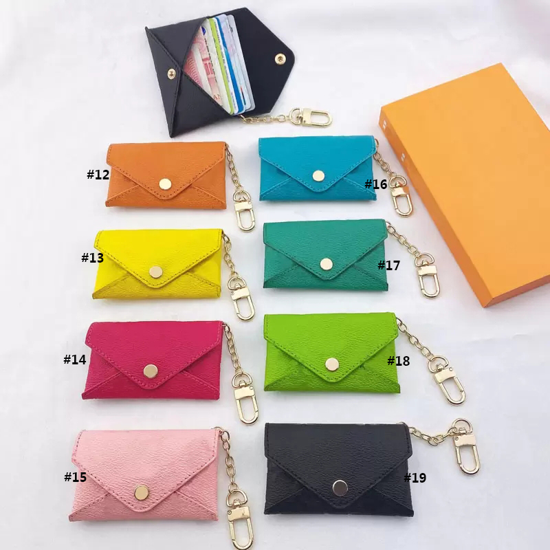 Cell Phone Accessories Earphone case Straps Charms Colorful Leather Small Print Key Chain Lanyard Card Holder Keyring for Men And Women