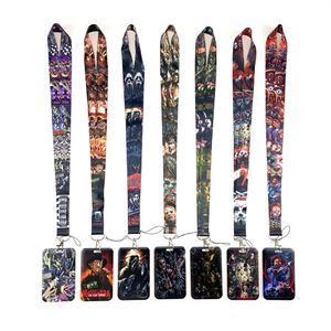 Mobiele telefoonbanden Charms Holder Japanse anime cosplay cartoon nekband lanyards id badge kaart sleutelhanger whollesale cadeau voor jongen #020