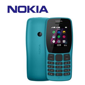 Téléphones portables Téléphone classique d'origine Nokia 110 GSM 2G pour étudiant âgé téléphone portable