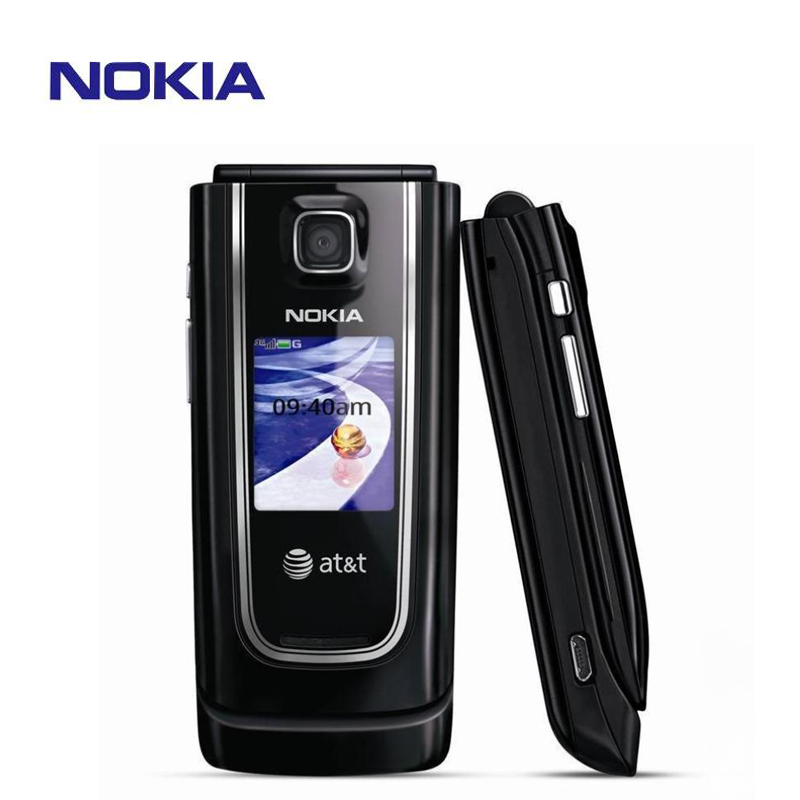 Téléphones portables Original Nokia 6555 GSM WCDMA classique téléphone à rabat pour étudiant âgé téléphone portable