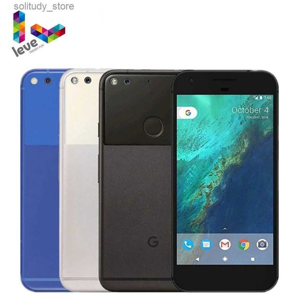 Téléphones portables Déverrouillage des téléphones Google Pixel X XL avec 5,0 pouces et 5,5 pouces 4 Go de RAM 32 128 Go de ROM 12MP quad core 4G LTE smartphones Android Q240312