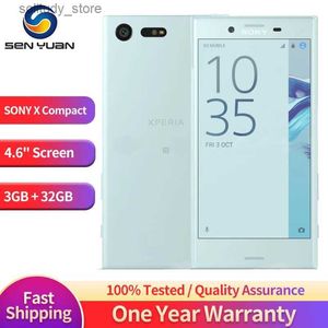 Teléfonos celulares Xperia X Compact F5321 SO-02J 4G Teléfono móvil 4.6 pulgadas 3GB RAM 32GB ROM WiFi Teléfono Android Desbloquear Smartphone Q240312