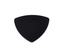 Plectres de guitare triangulaires arrondis en celluloïd 346, 071mm, 100 pièces, noir massif 5602916