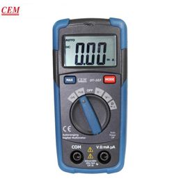 CEM DT-107 Pocket Digital Multimeter biedt multifunctionele automatische meting 3 op 1 e-testers Type Volledig beschermingstype.