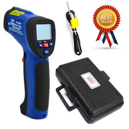 CEM DT-8830 DT-8831 DT-8832 DT-8833 DT-8835 Contactloze elektronische infraroodthermometer Laserpistool K-type sonde Handheld Industrie