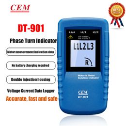 CEM DT-901 DT-902 Faserotatieindicator Driefasige elektrische alternatieve fase-sequentie-stuurindicator Nieuw.