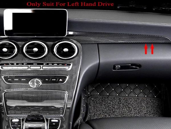 Console Centole Tableau de bord Trim Stand 2pcs ABS pour Mercedes Benz C Classe W205 180 200 201418 GLC X253 260 201518 LHD4878820