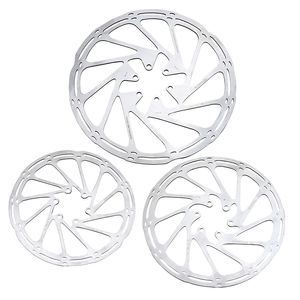 Rotors de freins de vélo de route Centerline en acier inoxydable 160mm 180mm 203mm, Rotor de frein à disque hydraulique pour vtt et vélo de montagne 6 