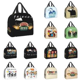 Central Perk Friends sac à déjeuner pour femmes enfants étanche refroidisseur thermique boîte isolée bureau travail école sacs de pique-nique 240313