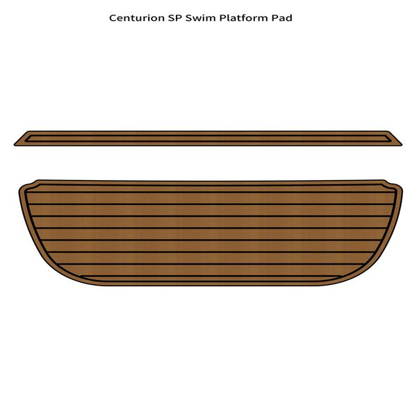 Centurion SP Swim Platform Step Pad Barco Espuma EVA Faux Teak Floor Mat Flooring