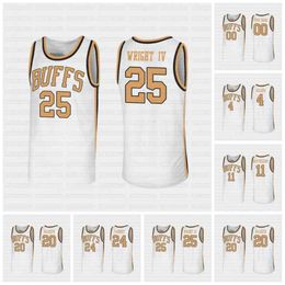 CeoC202 Colorado Buffaloes NCAA Throwback Walseth-Era Jersey 4 Chauncey Billups 11 Keeshawn Barthelemy 20 Sox Walseth 24 Eli Parquet 25 McKinley