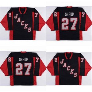 CeoMit 2017 Nuevo CHL 27 Odessa Jackalopes Hombres Mujeres Jóvenes 100% Bordado personalizado cualquier nombre cualquier número Jersey de hockey Envío rápido