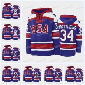 Ceomitness Miracle on Ice Team USA Hockey Pullover Hoodie Jack Hughes Matthew Boldy Jonathan Quick Auston Matthews Trevor Zegras Brian Boyle Patrick