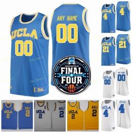 CEOMITESSE NCAA Basketball Final Four UCLA Bruins College 24 Jalen Hill Jersey 34 David Singleton 2 Lonzo Ball Zach Lavine Kevin Love Baron Davis