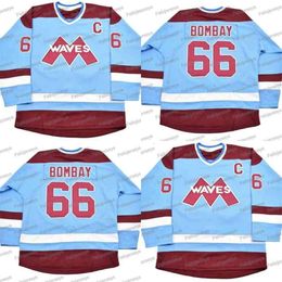 CEOTHR 66 Mighty Ducks Gordon Bombay Movie Hockey Jersey 100% borduurwerkmensen dames jeugdhockey jerseys goedkope snelle verzending