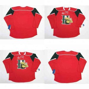 CEothr Halifax Mooseheads Jerseys 100% broderie Cusotm tout nom n'importe quel nombre Red Mens Womens Youth Ice Hockey Ice Hockey