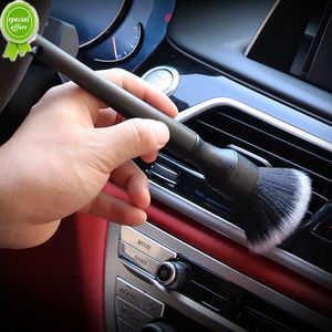 Cepillo para detalles de coche herramienta de limpieza supersuave salida de aire salpicadero hendidura Interior elimina el polvo accesorios