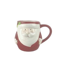 Ceramic 3d Christmas Coffee tasses Promotionnels Santa Snowman Mug Porcelain Red Cup 240407