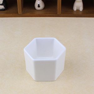 Pots de bonsaï en céramique, vente en gros, mini pots de fleurs en porcelaine blanche, fournisseurs pour semis succulents, pour pépinière d'intérieur et de maison