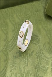 Ceramic Cluster Band Rings Bague Anillos voor heren en vrouwen verloving bruiloftspaar sieraden minnaar cadeau393359