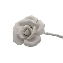 Diffuseur de roseaux de parfum de fleurs en céramique, recharge de remplacement pour maison, salon, salle de mariage, Flower262j