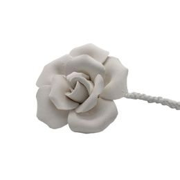 Diffuseur de roseaux de parfum de fleurs en céramique, recharge de remplacement pour maison, salon, salle de mariage, Flower252N