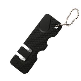 Keramische Multipurpose Sleutelhanger Slijpsteen Carbide Mes Pocket Diamond Tool Schaar Scherpen Vis Puntenslijper Outdoor Multi Hook Camp LX4870