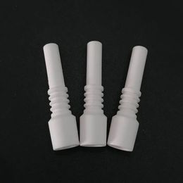 Ceramic Neta Nectar Collector de 10 mm Accesorios para fumar masculino Consejo de reemplazo de cerámica para petróleo vs puntas de cuarzo de titanio para plataformas de plataforma dab