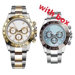 Keramische tona horloges voor mannen ijsblauw mechanisch designer horloge zakelijk formeel orologio di lusso casual alle subdials werk luxe horloge paul newman bp fabriek xb04 B4