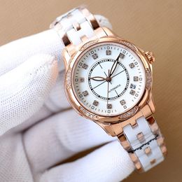 Ceramic Watch Women Automatic Mechanical Watches 33mm Sapphire polshorloge waterdichte Montre de Luxe Gifts