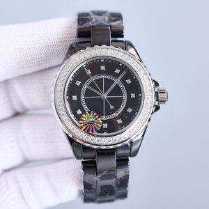 Ceramic Watch Women Automatic Mechanical Watches 38mm Sapphire polshorloge waterdichte Montre de Luxe Gifts