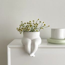 Keramiek bloem vaas items tuin bureau luxe woonkamer esthetische keuken minimalistisch traf floreros kantoordecoratie 240328