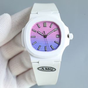 Keramiek Wacht heren 9015 Mechanische automatische horloges 40 mm Sapphire waterdichte business sport polshorwatch Montre de Luxe Gift