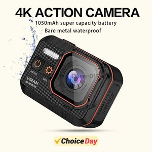 CERASTES Action Camera 4K60FPS With Remote Control Screen Waterproof Sport Camera drive recorder Sports Camera Helmet Action Cam HKD230830