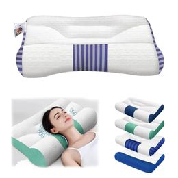 Almohada de espuma de memoria cervical almohada ergonómica almohada para mejorar el sueño de la almohadilla de la almohada de ganso de ganso que mejora 240514