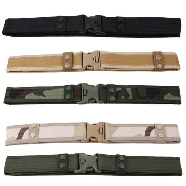 Cessages Style Military Combat Belt Set Seled Tactical Tactical Tactical Mens Mens Toivas Belt Outdoor Hunting and Randing Tools J240506