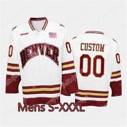 CeUf 2020 Denver Pioneers 26 Paul Stastny Will Butcher Glenn Anderson Bobby Brink Matt Carle Cole Guttman Ryan Barrow Camiseta de hockey universitario de la NCAA