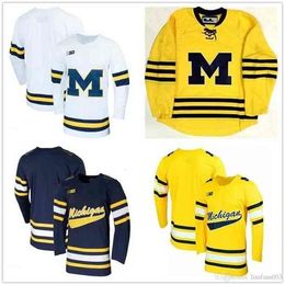 CEUF Custom Michigan Wolverines 13 Zach Werenski -college Hockey Stitched Jerseys 7 Nick Blankenburg 14 Josh Norris 74 Nicholas Boka