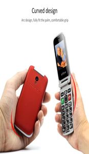 CF241A téléphone portable à gros bouton pour personnes âgées débloqué téléphone portable à rabat SOS téléphone portable avec station de chargementRed2889835