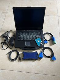 CF53 Laptop i5 CPU 8GB RAM Software instalado HDD SSD para NEXQ N3 USB Link herramienta de diagnóstico de camiones USBlink 3 diagnóstico diésel
