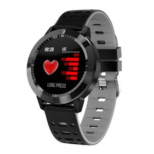 CF58 Montre Intelligente Sang Oxygène Pression Artérielle Moniteur de Fréquence Cardiaque Montre-Bracelet Intelligente Fitness Tracker Bracelet Pour iPhone iOS Android Téléphone Montre