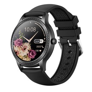 CF93 montre intelligente Bluetooth appel fréquence cardiaque surveillance de l'oxygène dans le sang compteur d'exercice électronique féminin