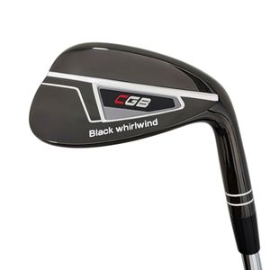 CGB MAX FORGED GOLF CEALDS POUR HOMMES - Individu 46 ~ 72 degrés coin de gamme gauche / gâteau à droite, coin de sable, coin lob, visage moulu pour plus de spin, noir